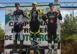 Tercera posición para Samuel Tapia en la tercera carrera del campeonato extremeño