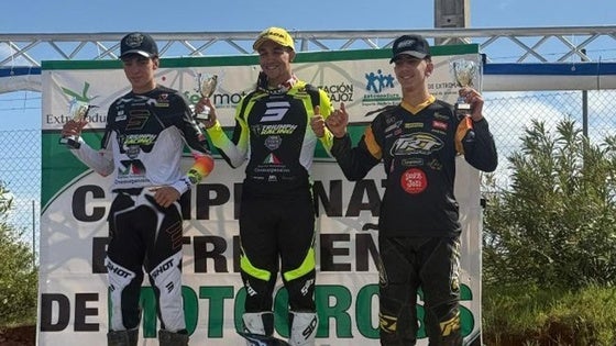 Tercera posición para Samuel Tapia en la tercera carrera del campeonato extremeño