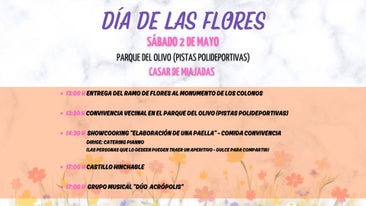 Casar de Miajadas celebrará por primera vez el «Día de las Flores» en el Parque del Olivo