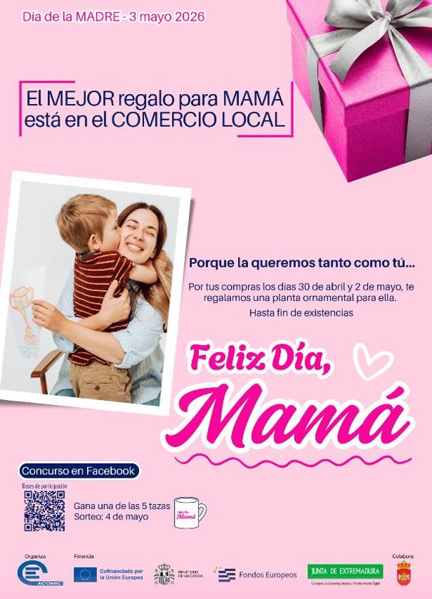 Regalar a mamá empieza cerca