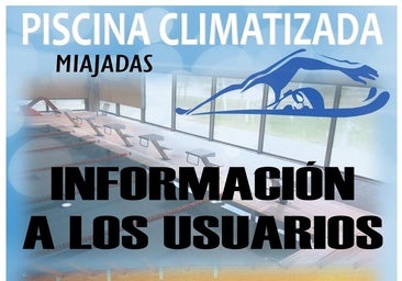 Últimas aperturas de la piscina climatizada