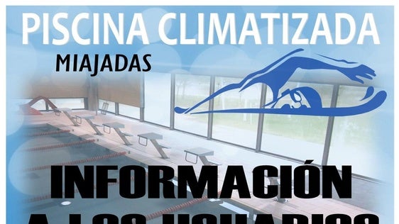 Últimas aperturas de la piscina climatizada