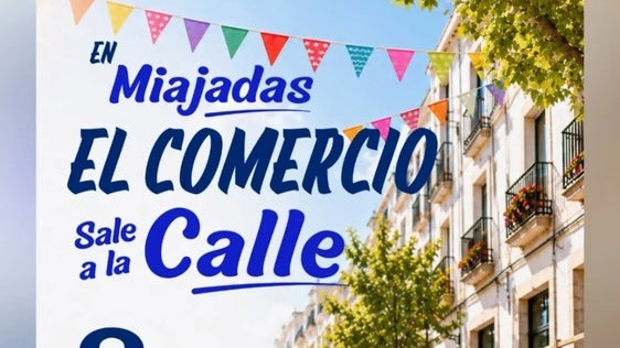 Miajadas saca su comercio a la calle para dinamizar las compras estivales en la comarca