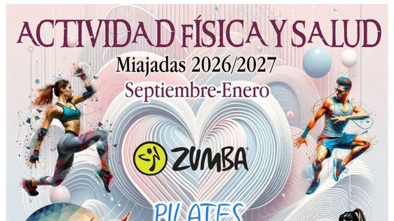 El Ayuntamiento de Miajadas impulsa el bienestar local con el nuevo programa de 'Actividad Física y Salud' para la temporada 2026-2027