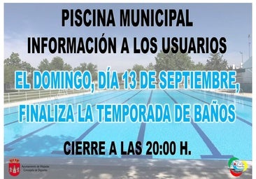 El Ayuntamiento de Miajadas prolonga la temporada de la Piscina Municipal hasta el 13 de septiembre debido a las altas temperaturas