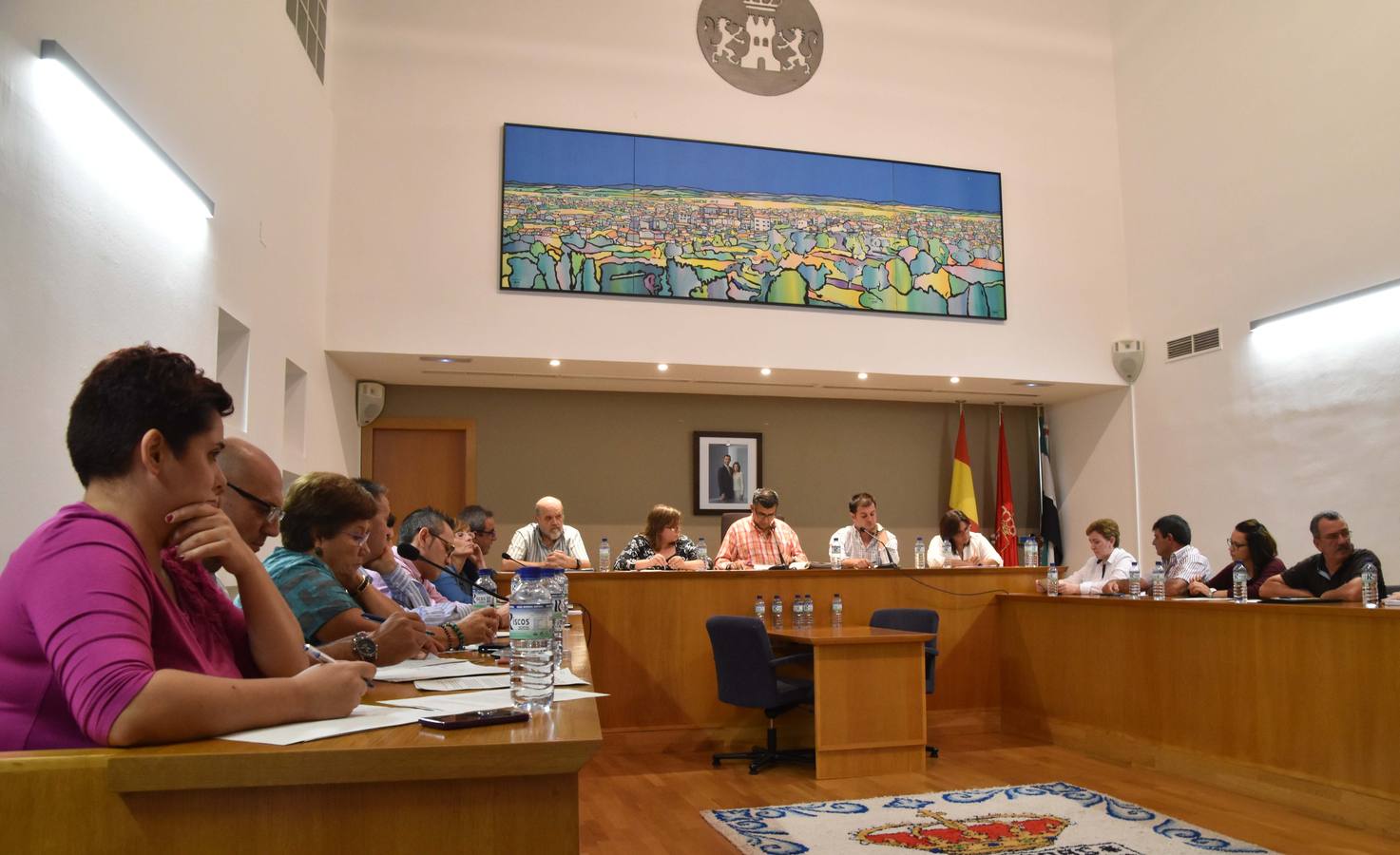 Imagen de archivo de uno de los plenos anteriores. 