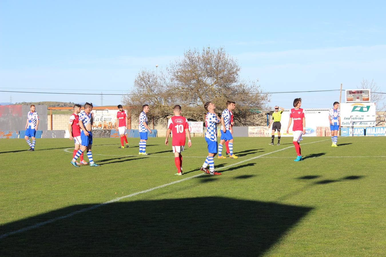 Descanso de la primera parte. 