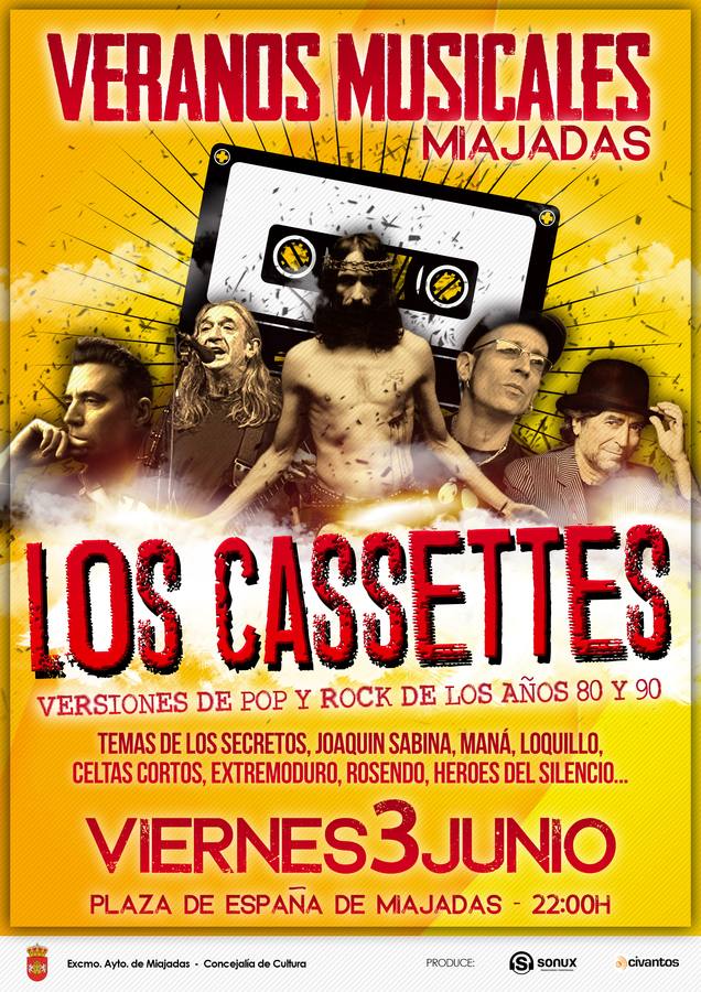 Cartel del concierto. 