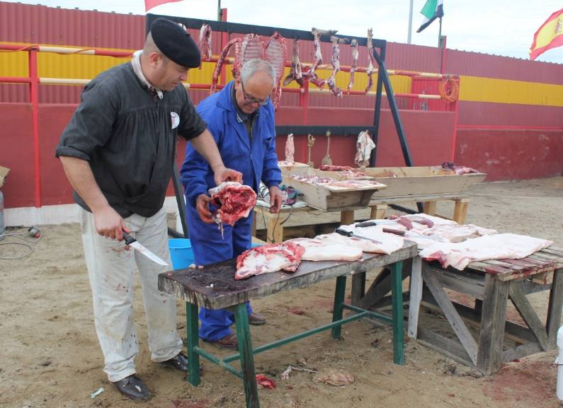 Matanza solidaria celebrada con anterioridad. 