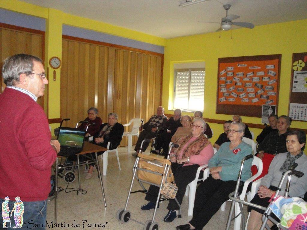 Una actividad en la residencia durante estas fechas el año pasado. 