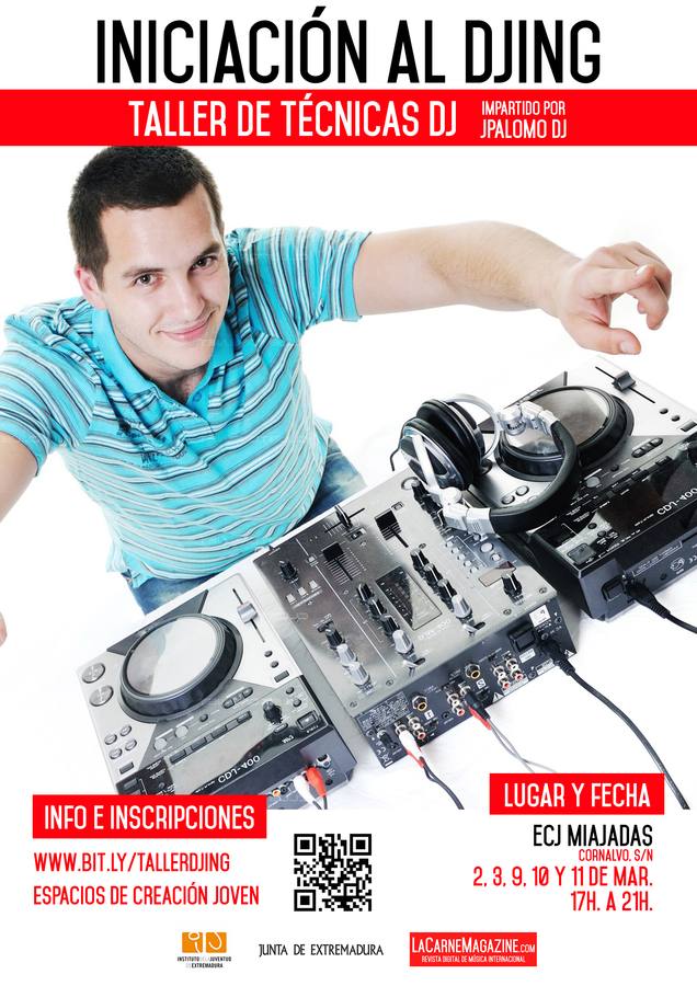 Cartel del taller. 