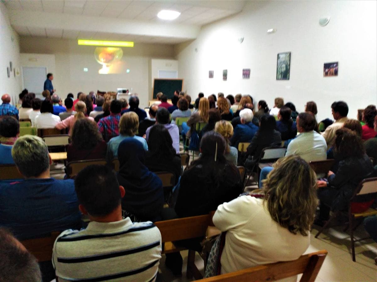 Una de las ponencias de las jornadas. 