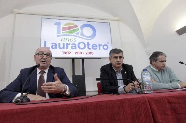 Eugenio Manzano, Antonio Díaz y Juan Antonio Santiago. 