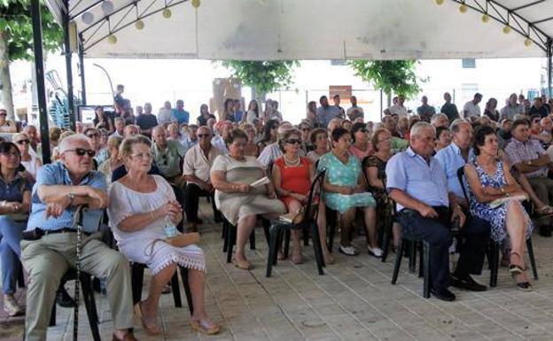 Vecinos de la comarca asistentes a la cita en años anteriores 