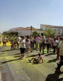 Imagen secundaria 2 - Durante la II Color Run 