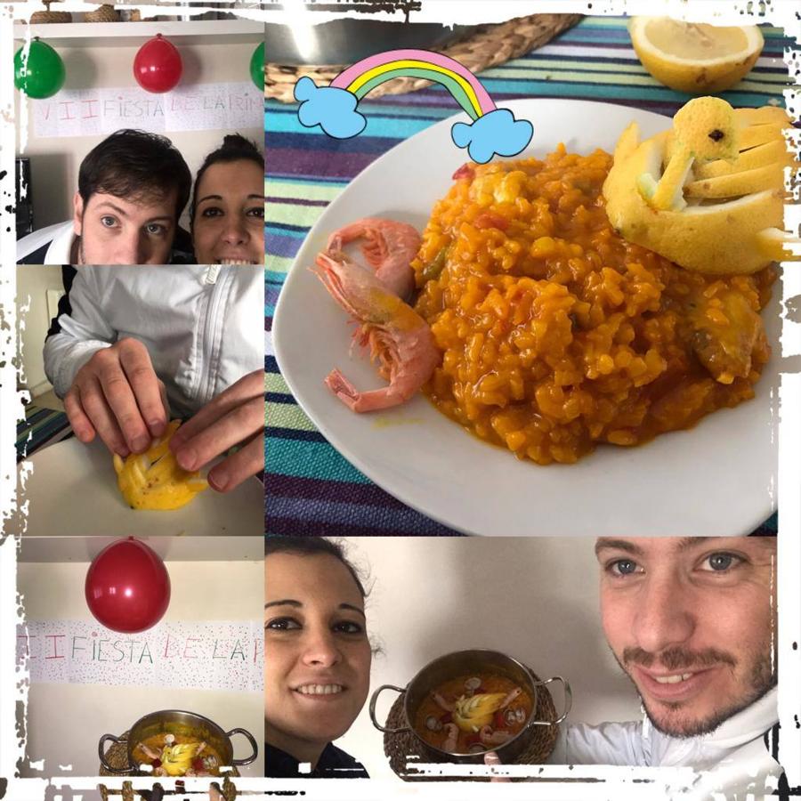 Fotos: Los monesterienses celebran la Fiesta de la Primavera desde casa