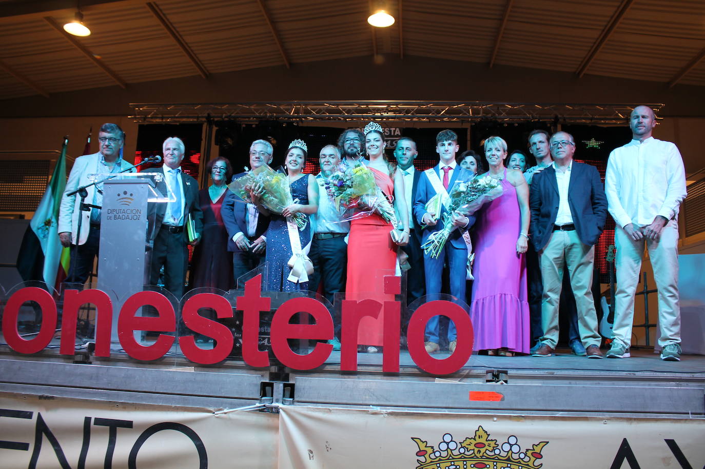 La Agrupación de Bomberos Voluntarios de Monesterio dio este año el pregón inicial de las Ferias y Fiestas 