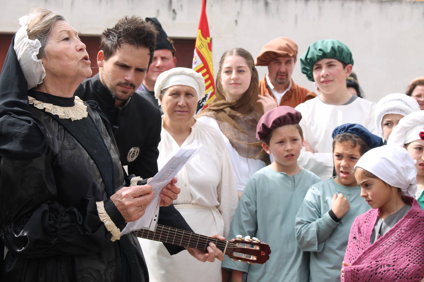 En imágenes, el II recibimiento de Carlos V en Monesterio