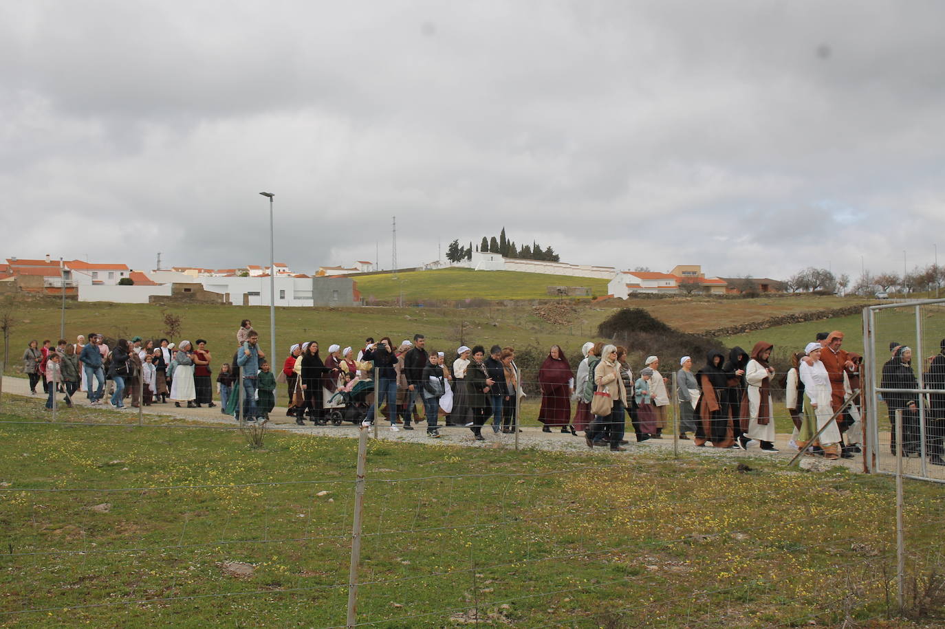 En imágenes, el II recibimiento de Carlos V en Monesterio