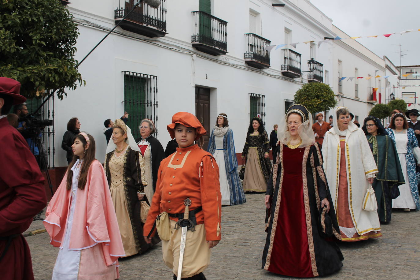 En imágenes, el II recibimiento de Carlos V en Monesterio