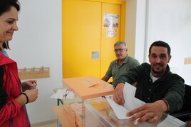 Jornada electoral en Monesterio