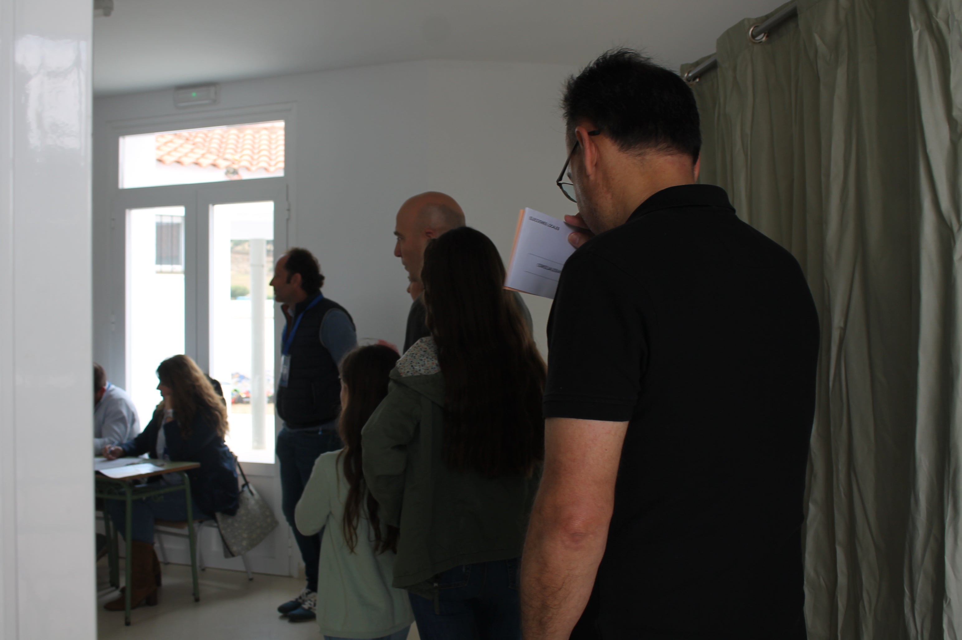 Jornada electoral en Monesterio