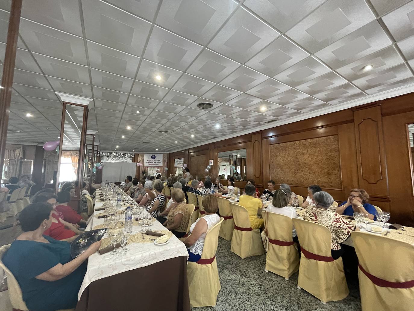 Comida de convivencia de las Mujeres Rurales 'Sierra de Aguafría' de Monesterio