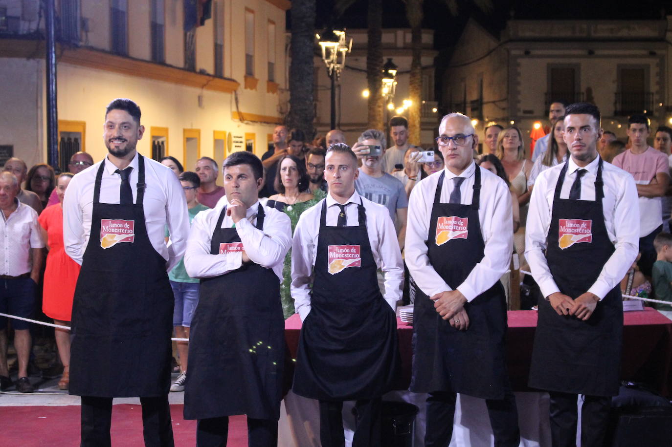 Los cinco aspirantes al Cuchillo Jamonero de Oro 2023 de Monesterio