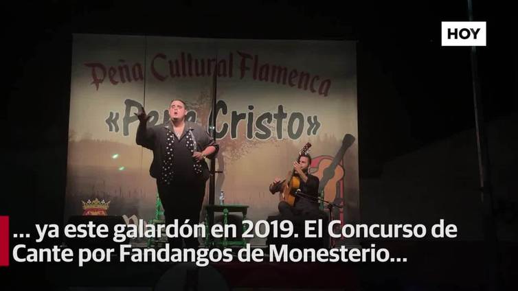 'El Niño Bermejo' gana el Concurso de Cante por Fandangos de Monesterio