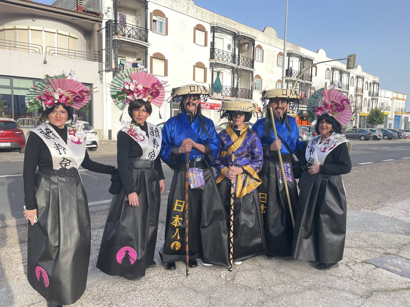 Desfile de Carnaval 2023 por las calles de Monesterio