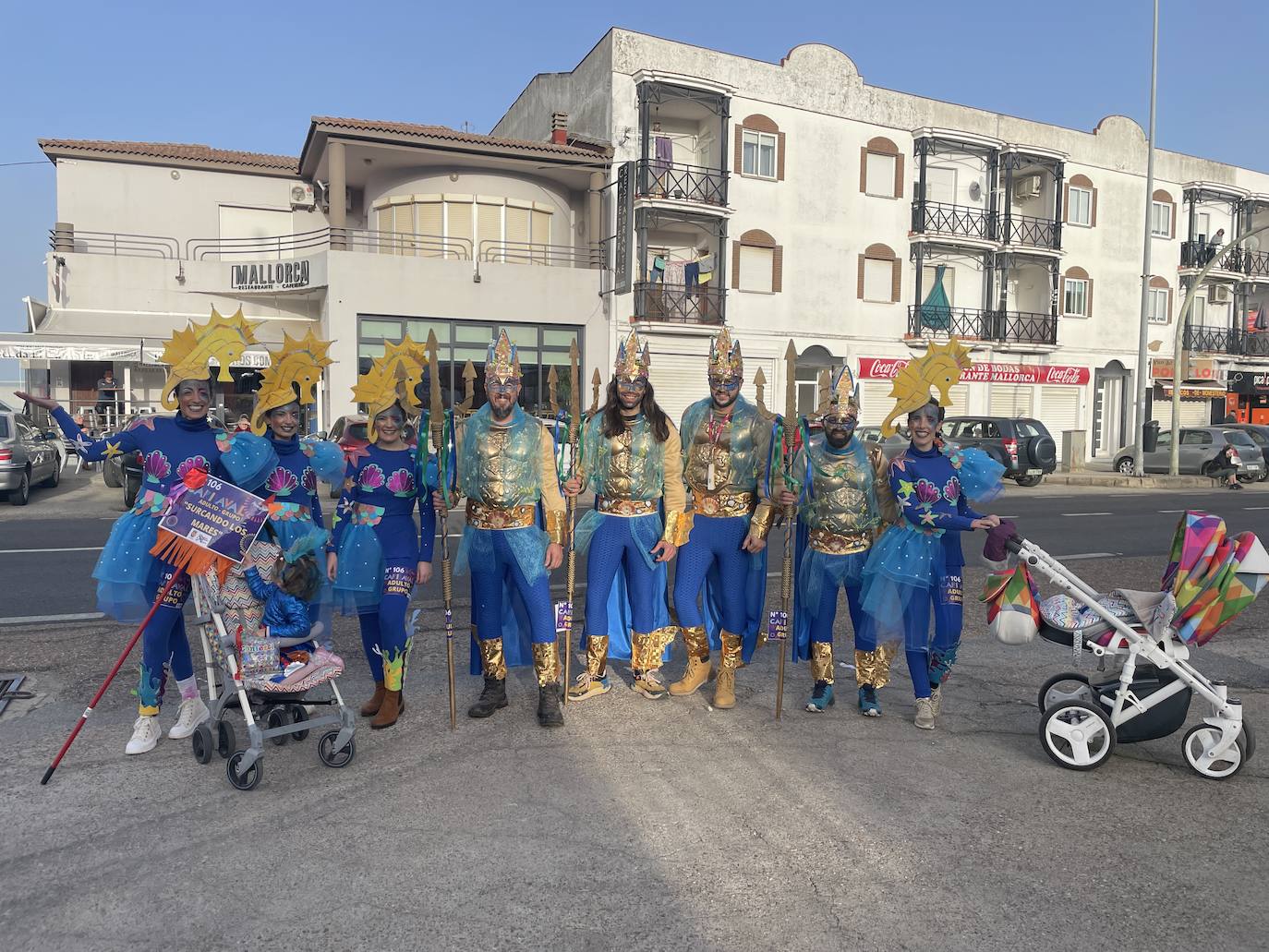 Desfile de Carnaval 2023 por las calles de Monesterio