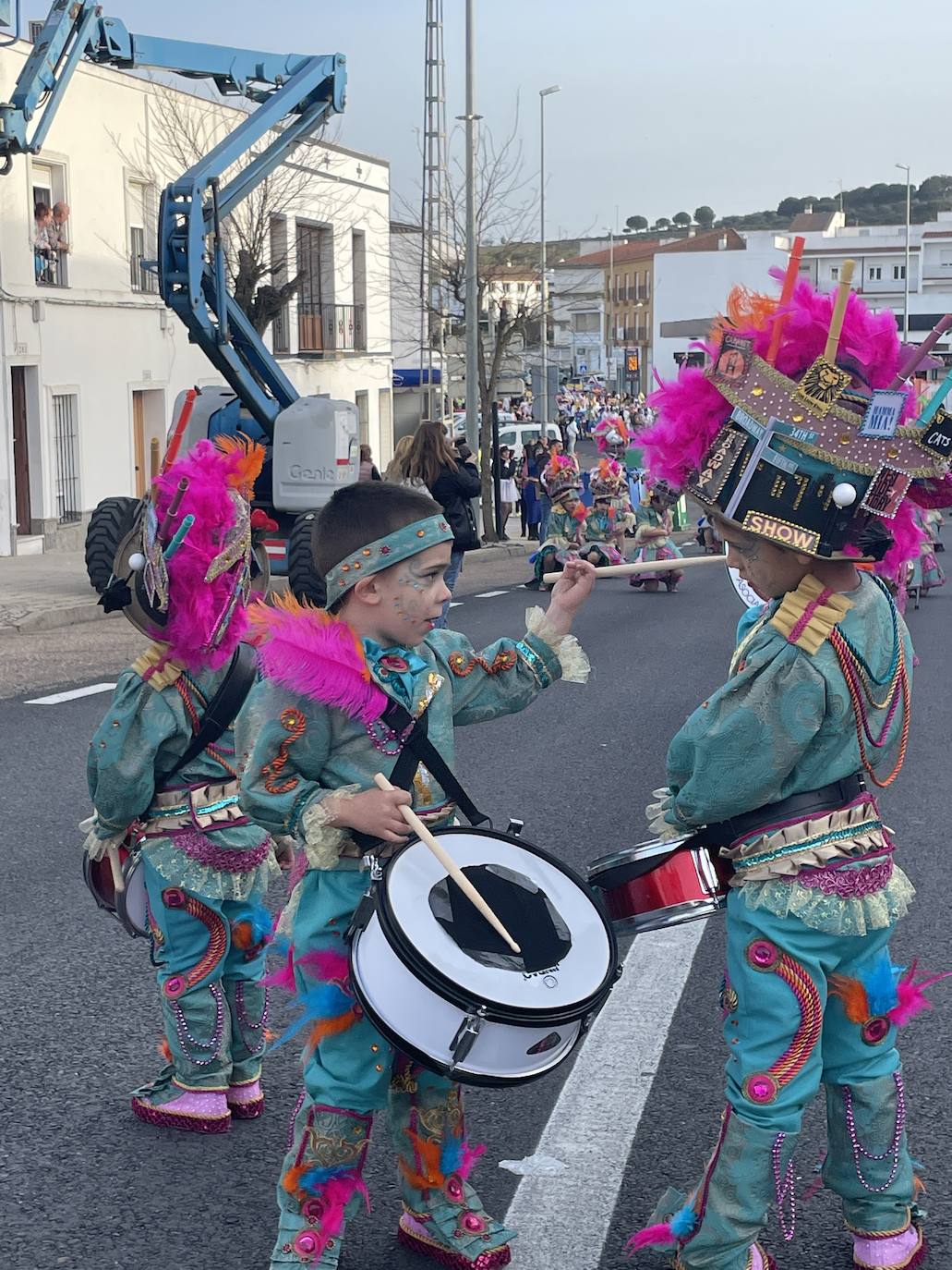 Desfile de Carnaval 2023 por las calles de Monesterio