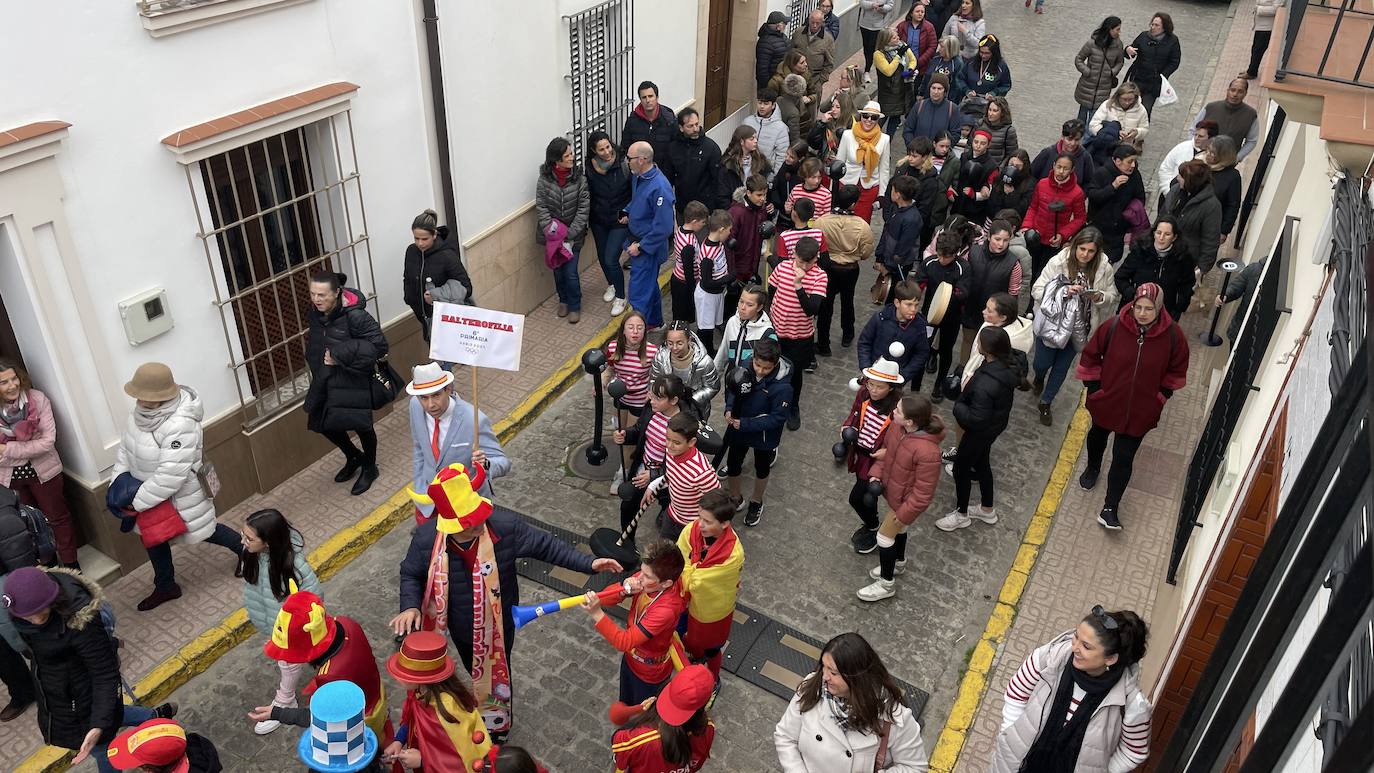 Los más pequeños de la casa inauguran el carnaval en Monesterio