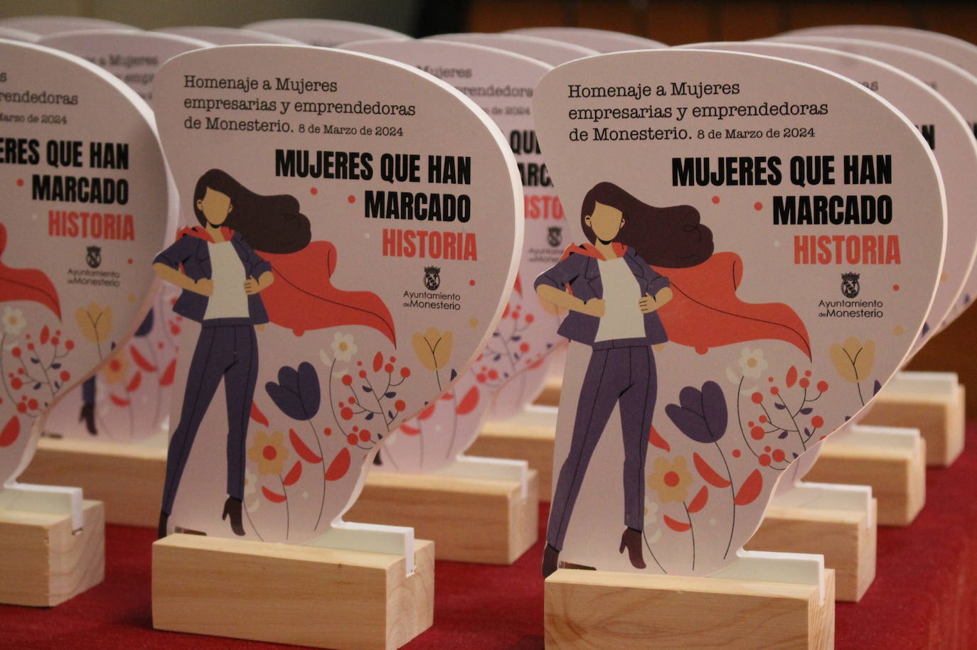 El acto institucional por el Día de la Mujer de Monesterio, en imágenes