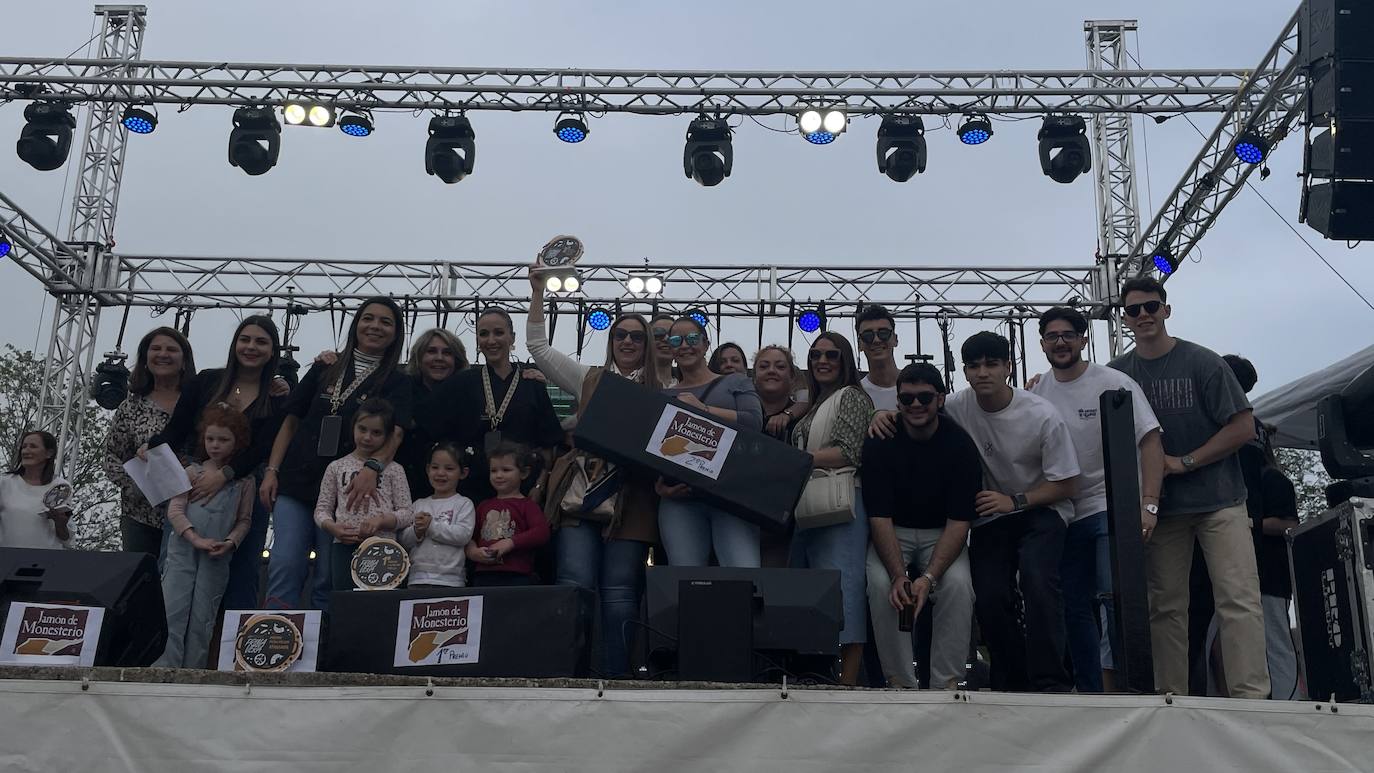 'Los cañafotes' quedaron en segunda posición. 