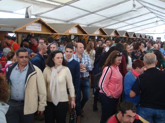 Feria de la Castaña del pasado año.