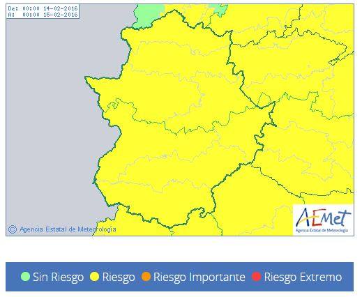 Mapa de alertas 
