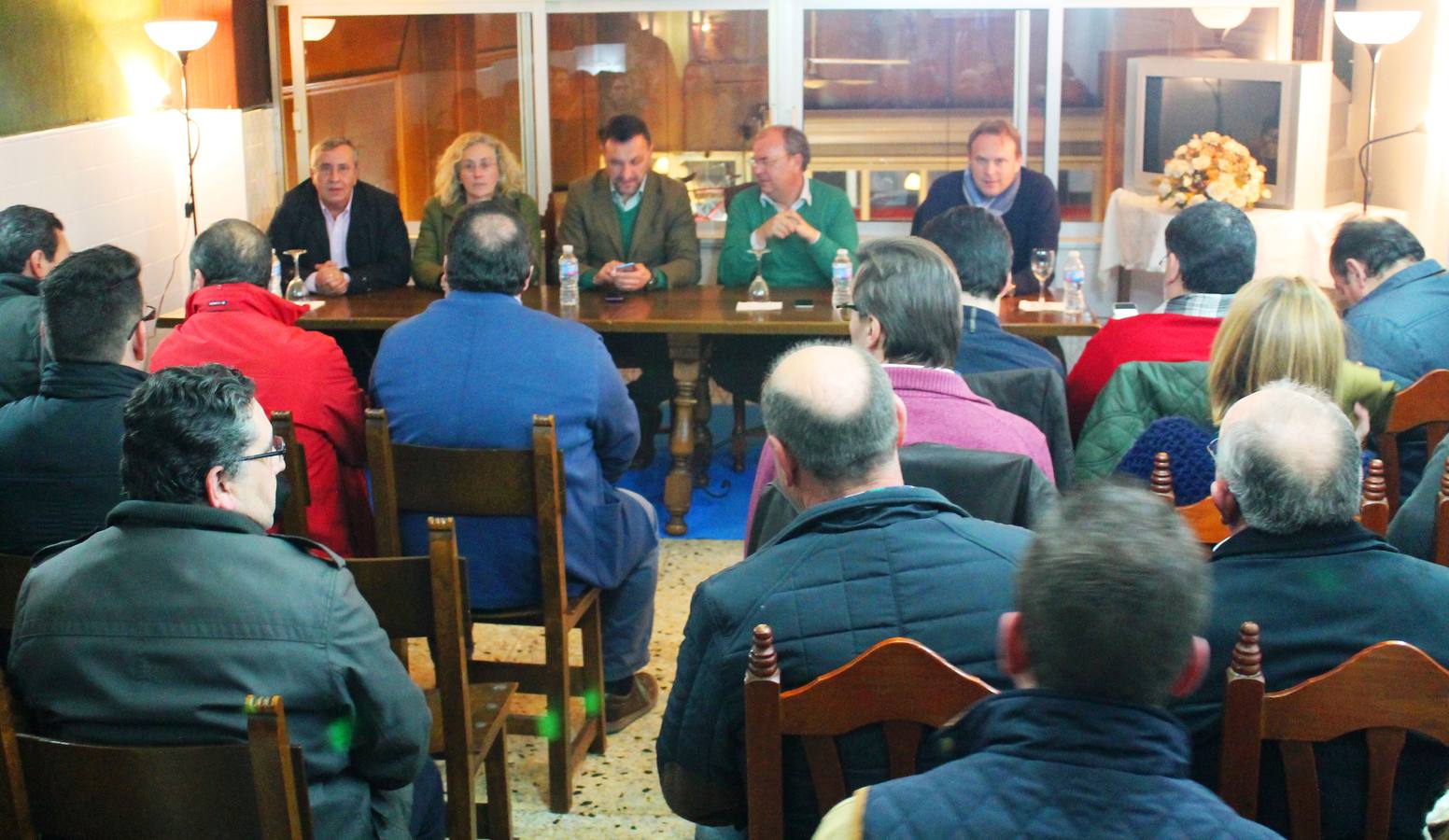 Durante la reunión 