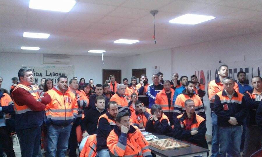 Asamblea inforamtiva de mineros ayer