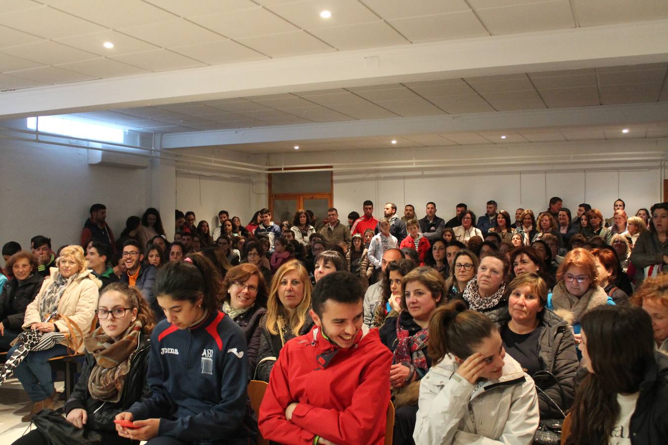 Durante el sorteo de parcelas 