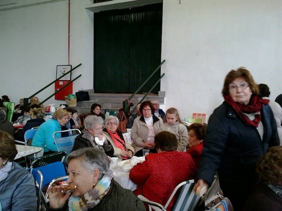 Algunas socias durante la convivencia 