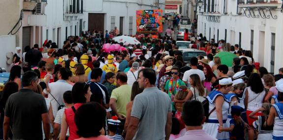 Durante el desfile el pasado año 