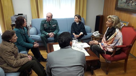 La familia de Chavero en su última reunión en Delegación E.P.