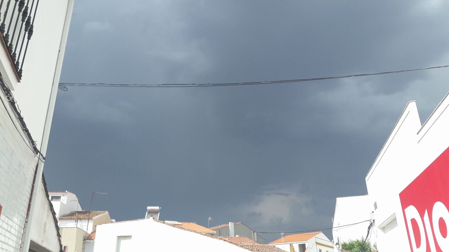 Vista del cielo de Monesterio 
