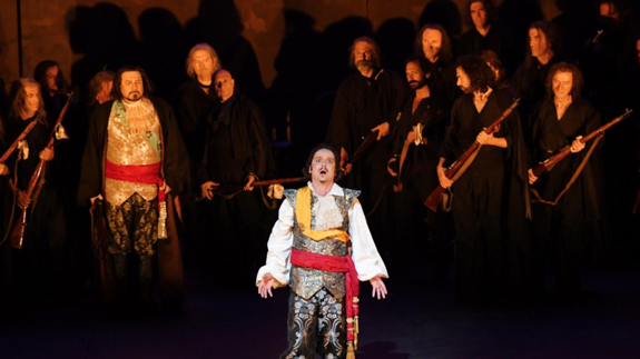 Una de las escenas de la ópera 