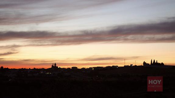 Atardece en Monesterio 