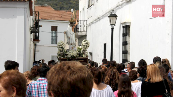 Procesión en Monesterio, el año pasado 