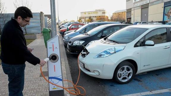 Punto de recarga para vehículos eléctricos en Badajoz 