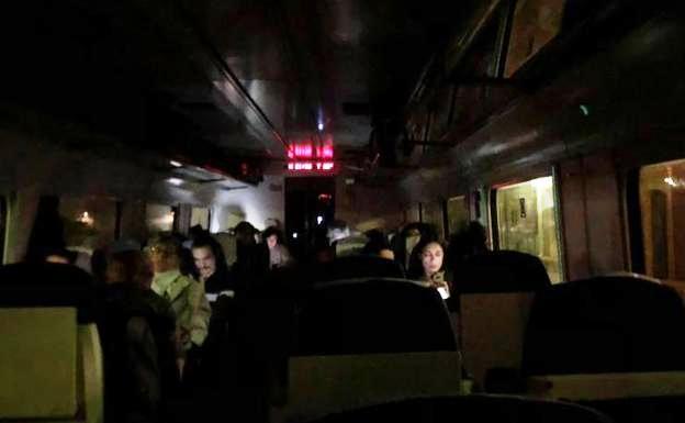 Los pasajeros estuvieron una hora en la estación de Navalmoral 