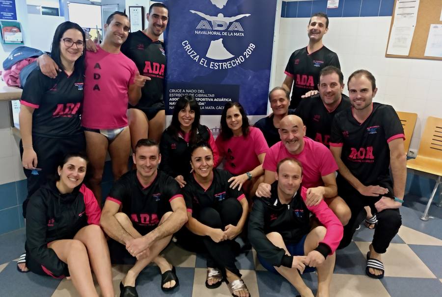 Equipo de ADA en la competición disputada en Navalmoral 